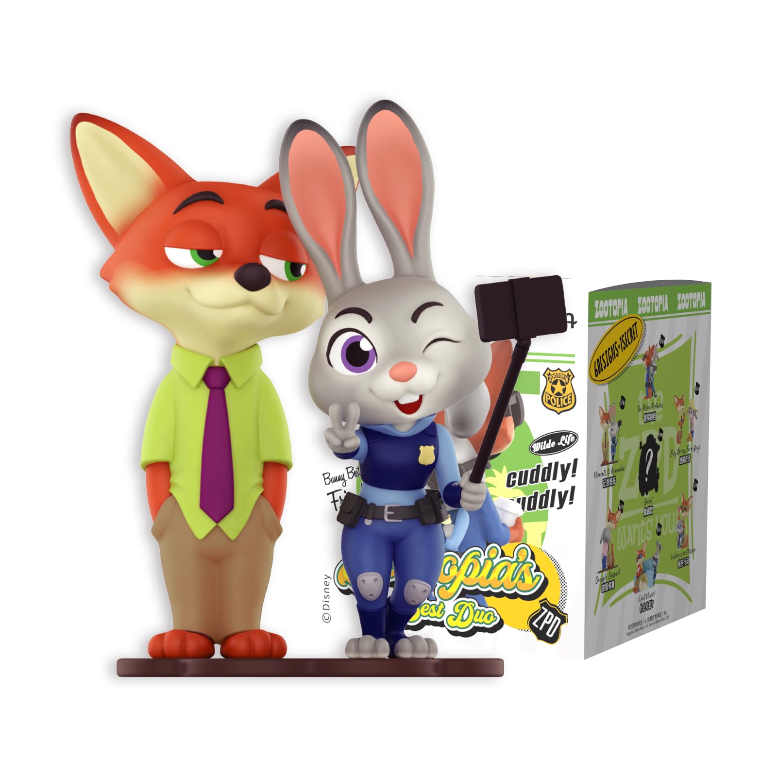 ディズニーズートピアフィギュアBest Duo 1BOX 全6種ニック ジュディ Amazon.co.jp: 52TOYS BLINDBOX ズートピア(ZOOTOPIA) Zootopia's Best